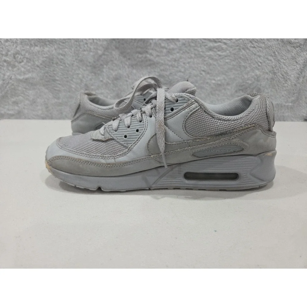 Nike Men's Air Max 90 Sneakers LB3 Triple Wolf Grey CN8490-001 Sz9.5